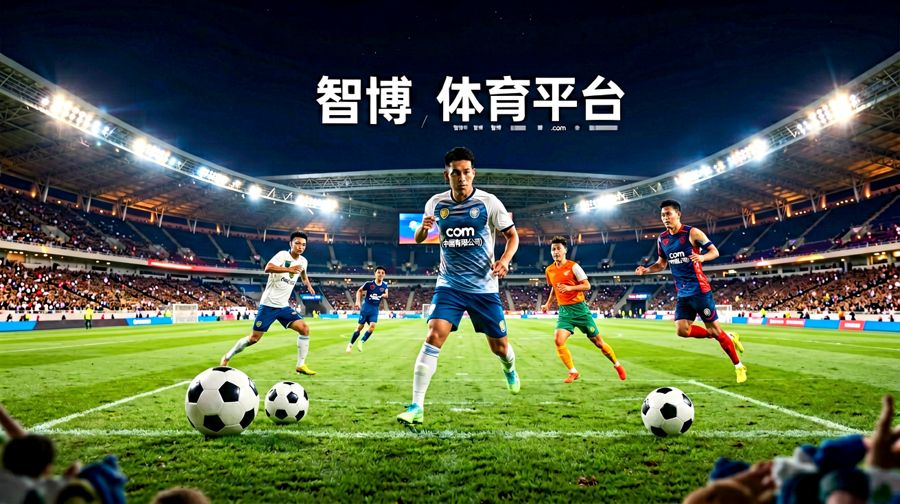 智博1919体育平台主视觉：现代化体育场馆夜景，展现足球、篮球、电竞多元运动融合氛围